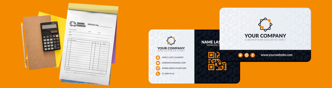 Visiting Card & Bill Book